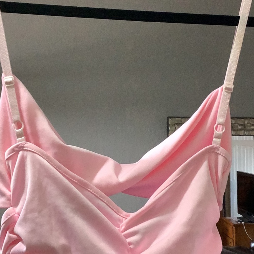 Pink Sleeveless  Bodycon Dress - Picture 3 of 8